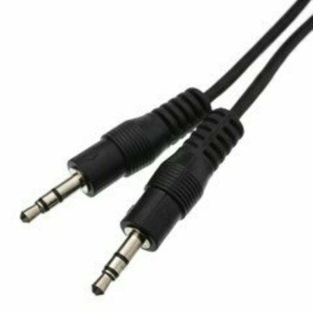 SWE-TECH 3C 3.5mm Stereo Cable, 3.5mm Male, 1 foot FWT10A1-01101